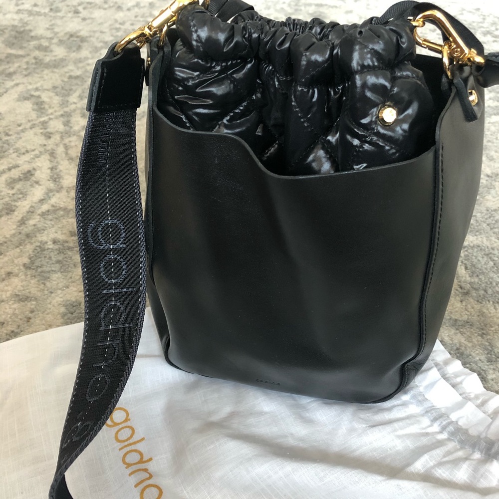 Convertible Leather Purse with Removable Insert